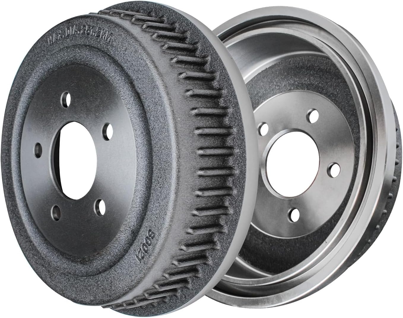 Detroit Axle - Rear Brake Kit for 1996-2000 Chrysler Town & Country Dodge Grand Caravan Plymouth Grand Voyager Semi-Metallic Brake Shoes Brake Drums Replacement