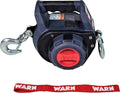 WARN Drill Winch 750 lb Capacity Portable Drilling Winch with 30 ft Steel Rope, Fairlead, Hook – Corded Electric Drill Powered Pulling Winch for Trucks, ATVs, UTVs, Trailers, & Off-Road Recovery