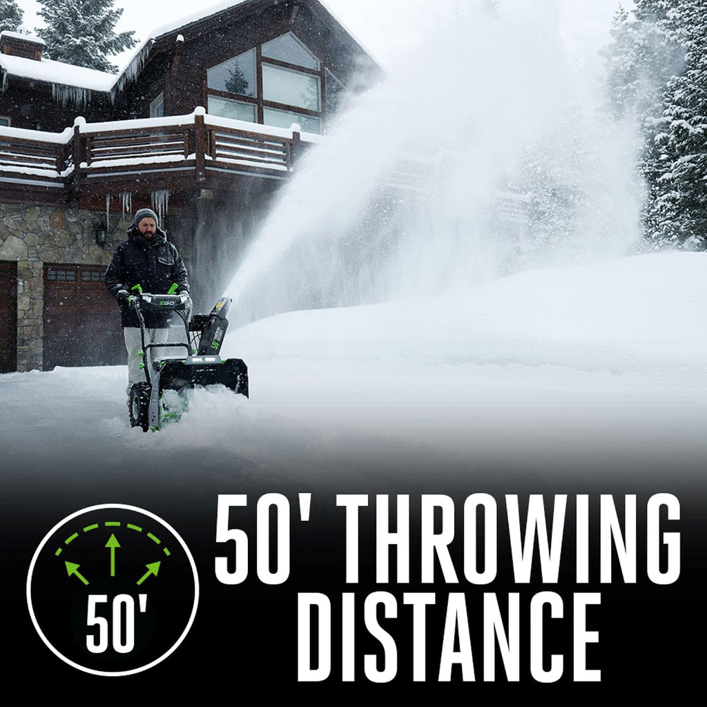 EGO POWER+ 24' Electric Snow Blower, Self-Propelled 2-Stage, Battery and Charger Not Included - SNT2400