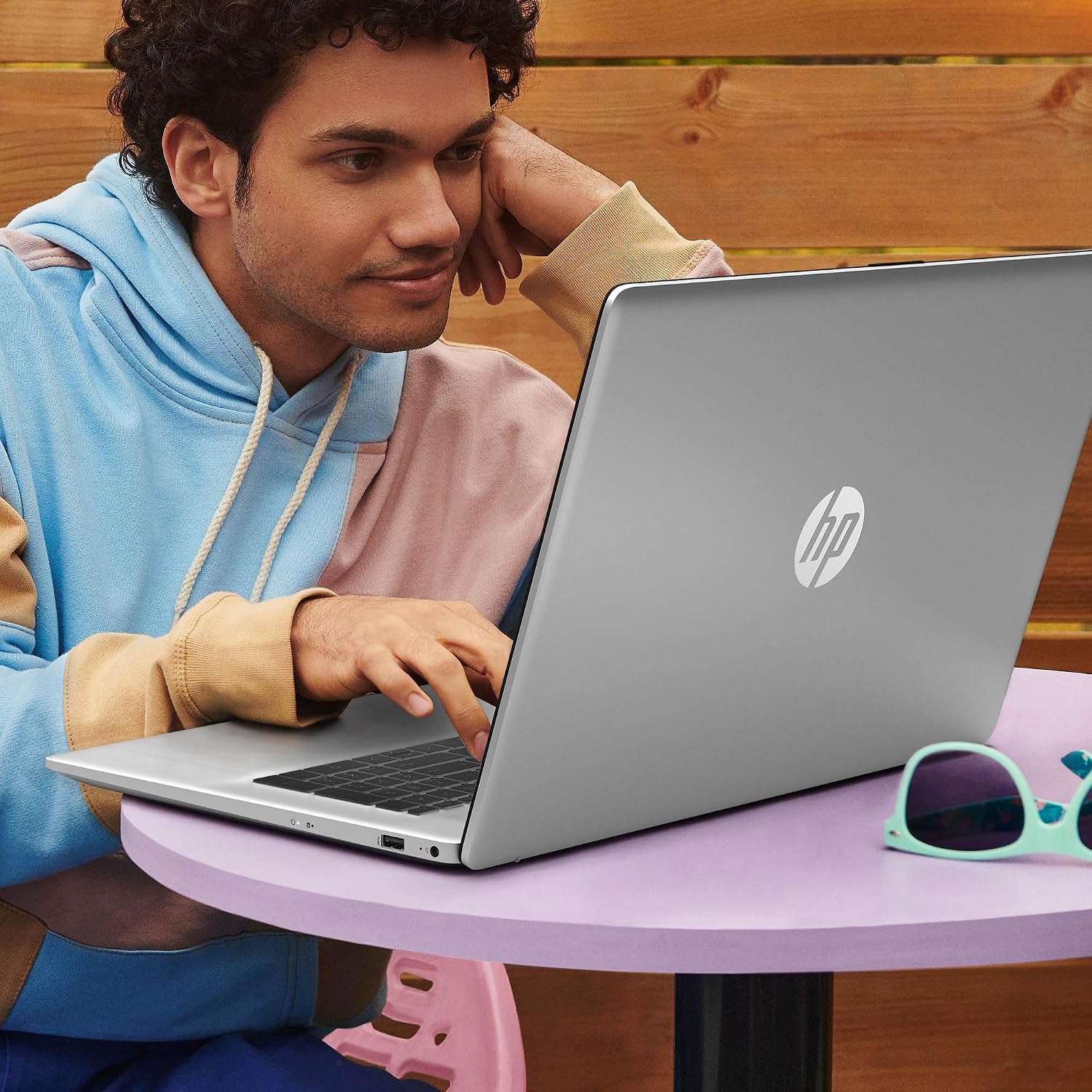HP Touchscreen 17.3' Business Laptop Computer, Windows 11 Pro 64GB RAM 2TB SSD, Intel Core 7-150U, HD+ LED Display, Microsoft Office Lifetime Suite, Backlit Keyboard, SageNova Earphones, Silver