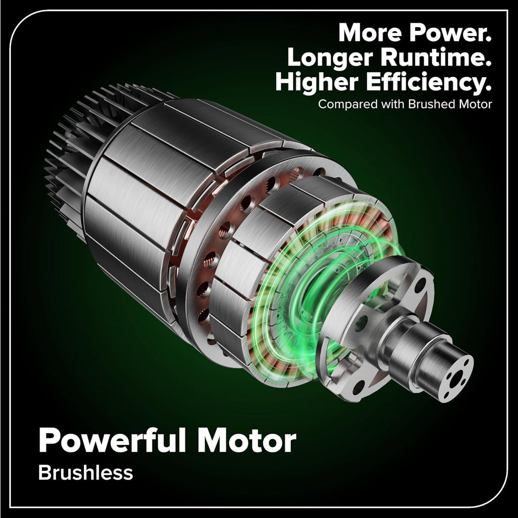 Greenworks 40V (130 MPH / 550 CFM ) Brushless Axial Leaf Blower, Ultra-Powerful for Wet Leaves, Heavy Debris, Gravel and Driveway Snow, Includes 4.0Ah Battery and Charger
