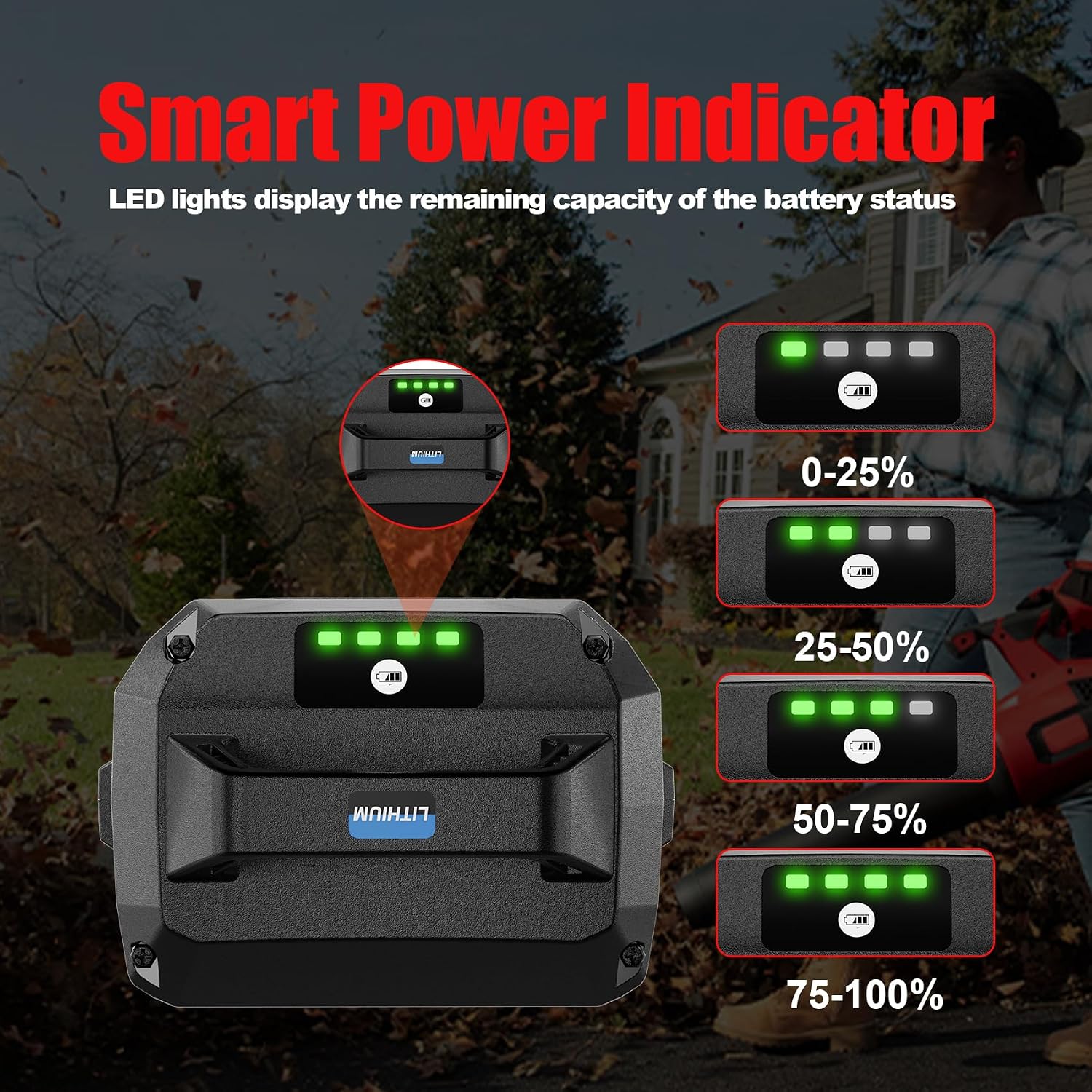 TenHutt 60V 5.0Ah Li-ion Battery, Replacement for Toro 60v Flex Force Battery 88650 88660 88640 88625 88675 88620 88602, Compatible with Toro 60 Volt Power System Tools & Chargers 88605 88610 88602