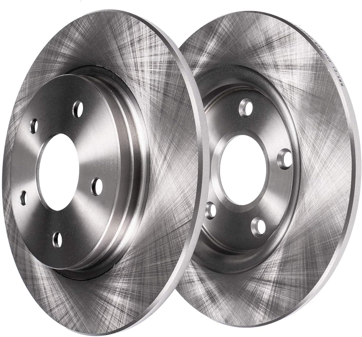 Detroit Axle - 2.4L 10pc Brake Kit for 2003-2007 Honda Accord, Disc Brakes Rotors 2004 2005 2006 Ceramic Brake Pads Replacement : 11.10' inch Front and 10.24' inch Rear Rotors