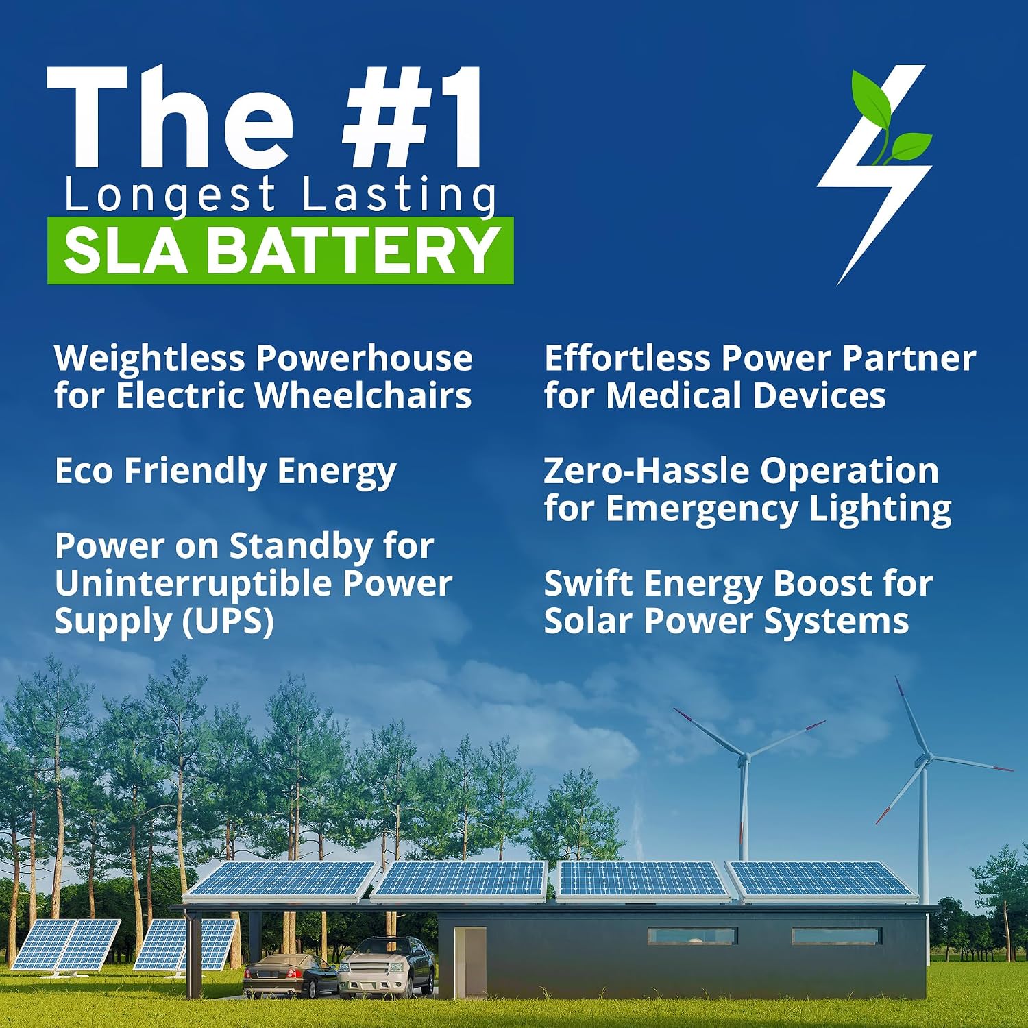 CB CHROMEBATTERY 12V 35AH T6 Maintenance-Free Battery for Lawn Mowers, Snow Blowers, Solar Energy, UPS Systems, and More - Threaded (T6) Terminal - 2 Pack