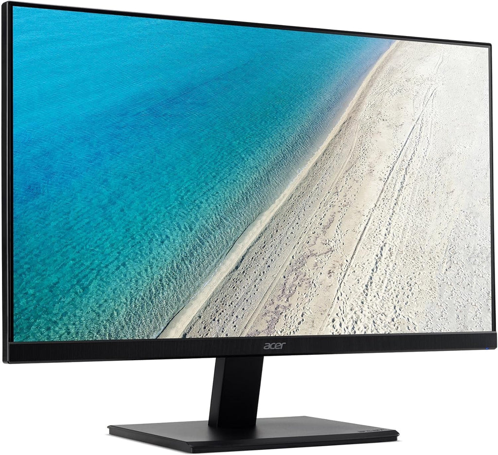 acer 24' Vero FHD IPS Monitor with 4 ms Response Time, Anti-Glare, Adaptive Sync, Integrated Speakers, VESA Mount (100x100mm) & DKZ Hub, Black Color Ergoflexy Single Mount Arm
