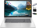 HP 17 Laptop Business, 17.3' FHD IPS Display, 16GB RAM, 1TB Storage (512GB SSD + 500GB Ext Drive), 6-Core AMD Ryzen 5 Processor, Lifetime Microsoft Office, Long Battery, MarxsolAccessory, Win 11 Pro
