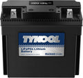 TYKOOL LFP51913 Lithium Motorcycle Battery, Replaces 51913 YT19BL-BS PC680, 600CCA 12Ah, Fits for BMW R1150RT R1150GS R1200RT R1200C K1200LT K1200GT Moto Guzzi California 1100, Digital Readout [- +]