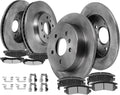 SCITOO Front 11.93' Rear 10.94' Brake Pads and Rotors Kits Fit For Chevrolet Impala 2006 2007 2008 2009 2010,For Chevrolet Monte Carlo 2006-2007