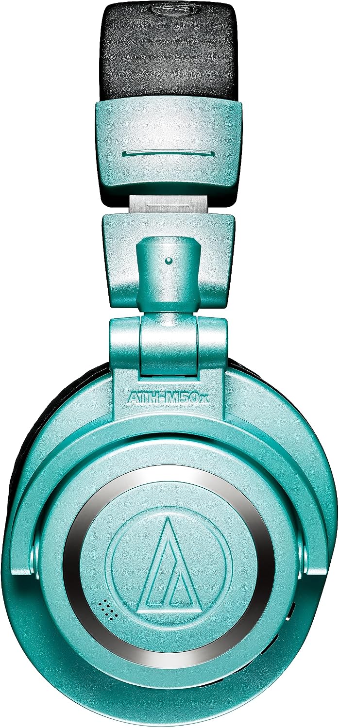 Audio-Technica ATH-M50XBT2 Wireless Headphones, Ice Blue