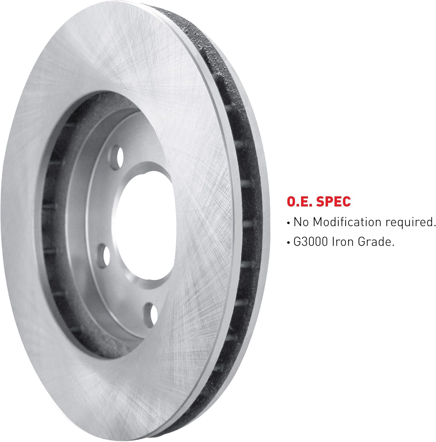 R1 Concepts Front Brake Kit Fits 1990 Ford Bronco; 1991-1992 Ford Explorer, Mazda Navajo; 1990-1994 Ford Ranger; 1994 Mazda B3000, B4000| Ceramic Brake Pads and Blank Brake Rotors| 10.9' Front