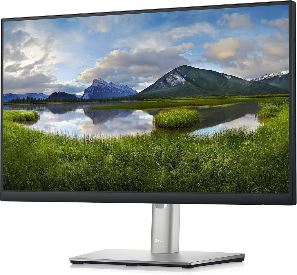 Dell P2222H 21.5' FHD 1080p Monitor, Black, 1920 x 1080, IPS, 5ms, 250 Nit, 60Hz, HDMI, DisplayPort, VGA, 4 USB Ports, Anti-Glare Screen