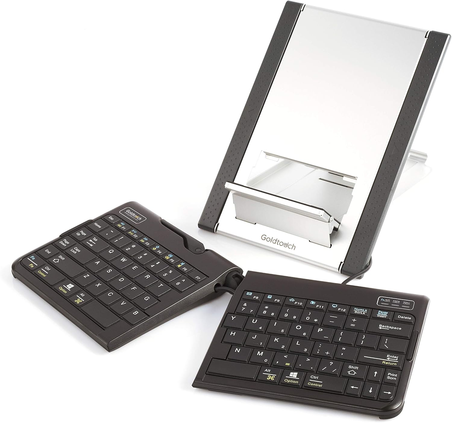 Goldtouch GTLS-0099 Go!2 Mobile Keyboard and Laptop Stand Bundle (USB)