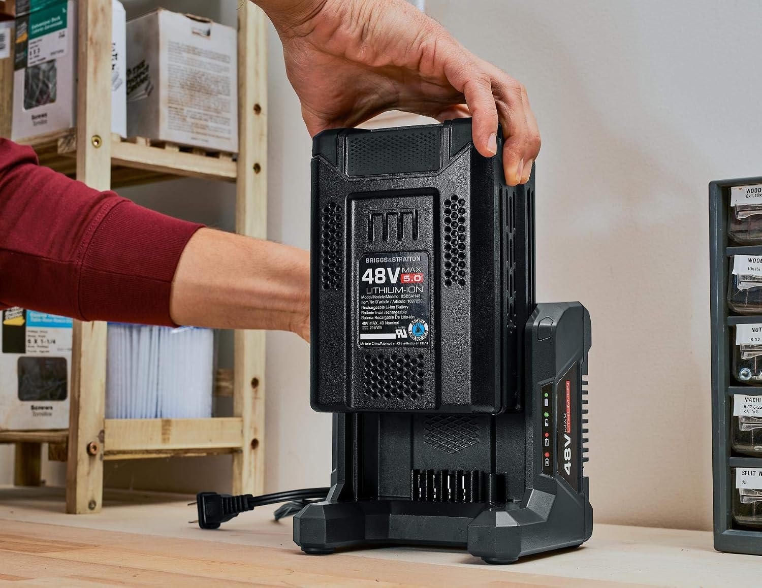 Briggs & Stratton 48V MAX 5.0 Lithium-ion Battery for Snapper HD Cordless Electric Tools