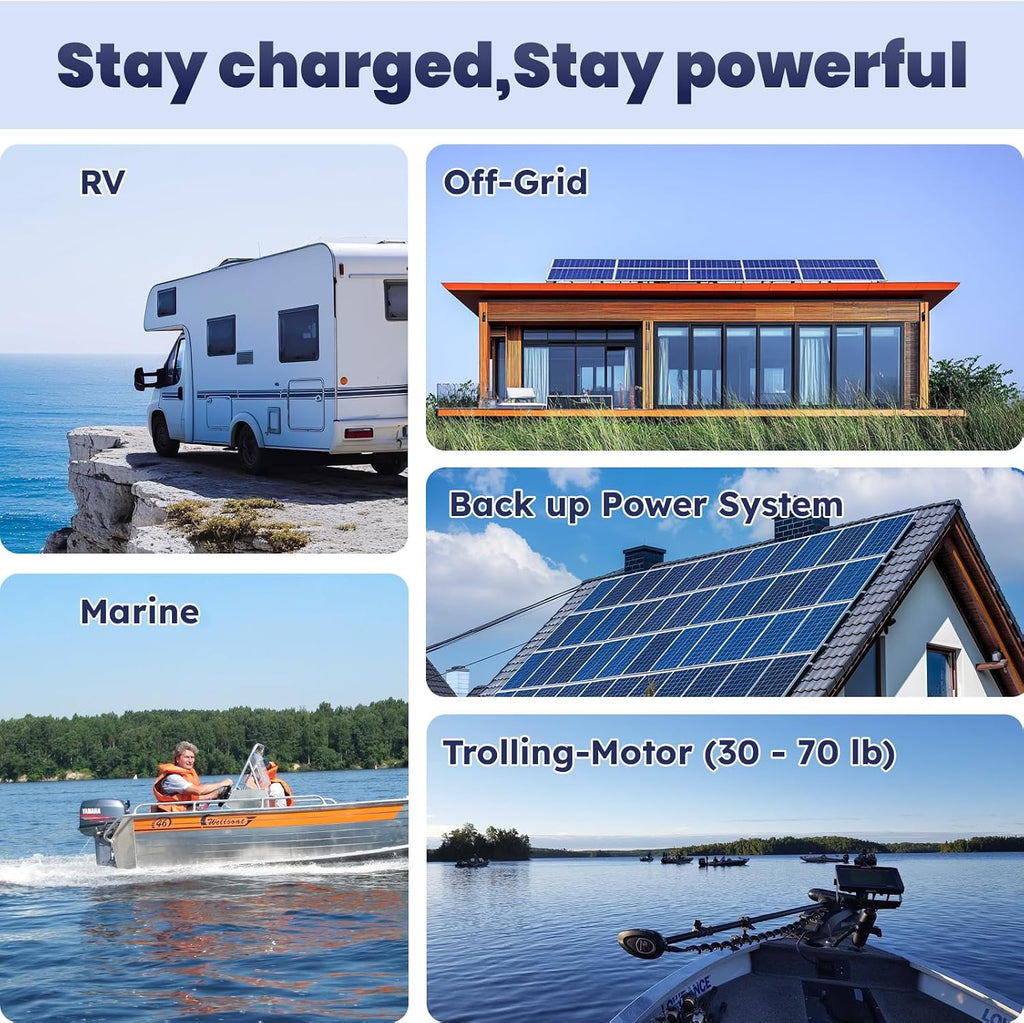 12V 140Ah Lithium Battery with Bluetooth, Timeusb LiFePO4 Battery with Low-Temp Protection, 150A BMS, BCI Group31, Prefect for RV, Trolling Motor, Marine, Energy Storage, Solar Off-Grid