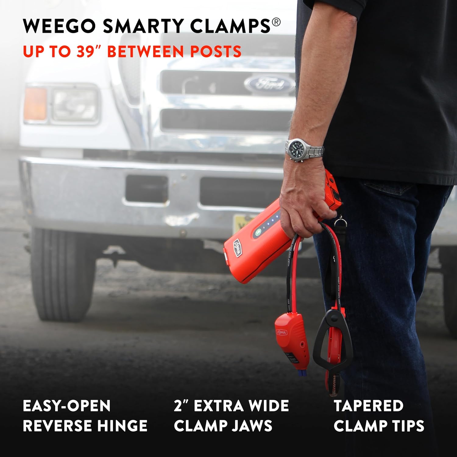 Weego 70 Jump Starter & Trickle Charger Bundle – Powerful Battery Solution for Your Vehicle - 700 Cranking / 2500 Peak Amps