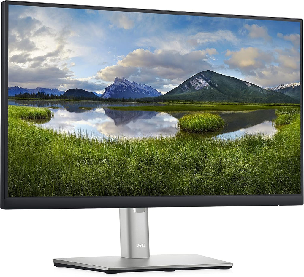 Dell P2222H 21.5' FHD 1080p Monitor, Black, 1920 x 1080, IPS, 5ms, 250 Nit, 60Hz, HDMI, DisplayPort, VGA, 4 USB Ports, Anti-Glare Screen