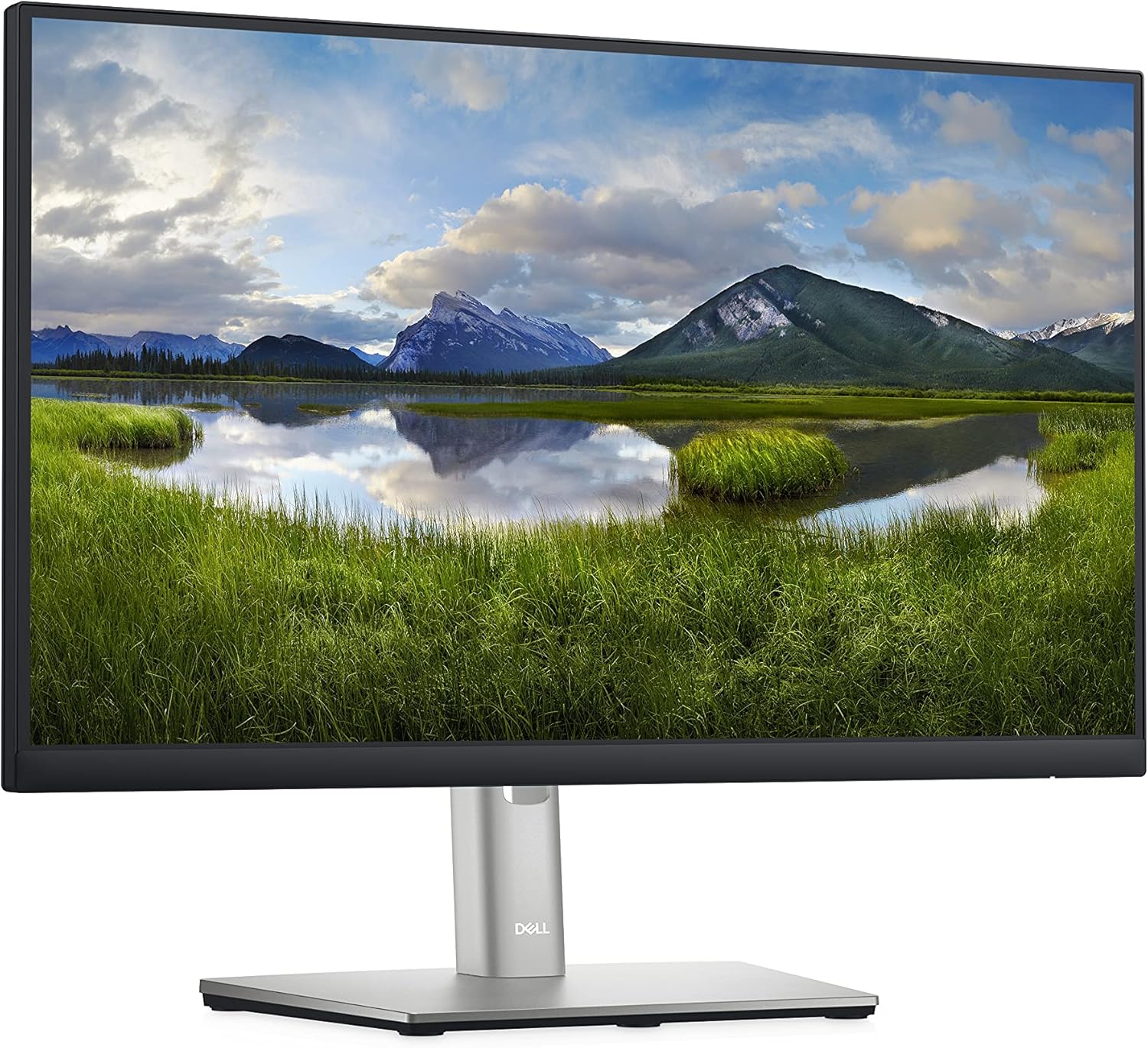 Dell P2222H 21.5' FHD 1080p Monitor, Black, 1920 x 1080, IPS, 5ms, 250 Nit, 60Hz, HDMI, DisplayPort, VGA, 4 USB Ports, Anti-Glare Screen