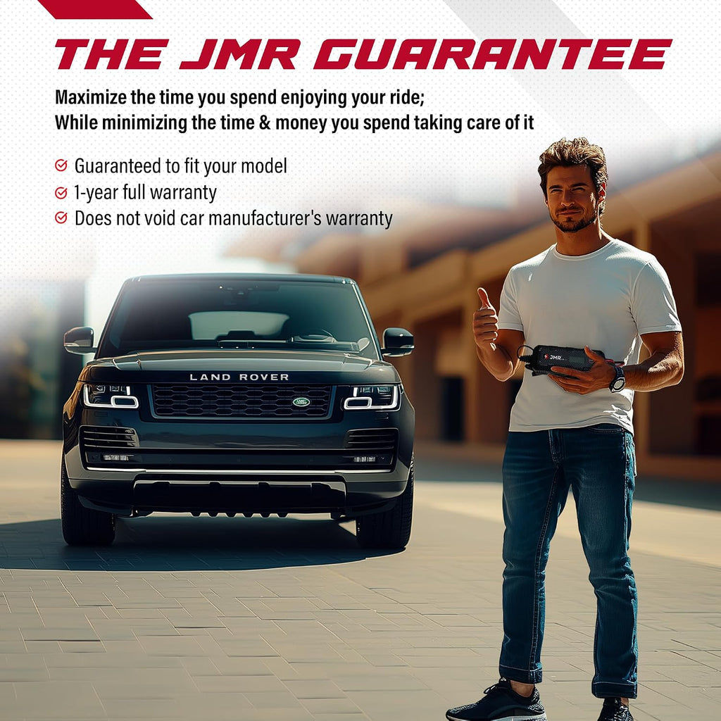 JMR Battery Charger for Land Rover Defender Discovery Range Rover All Models Trickle Charger Conditioner Maintainer (Add Lithium Mode)