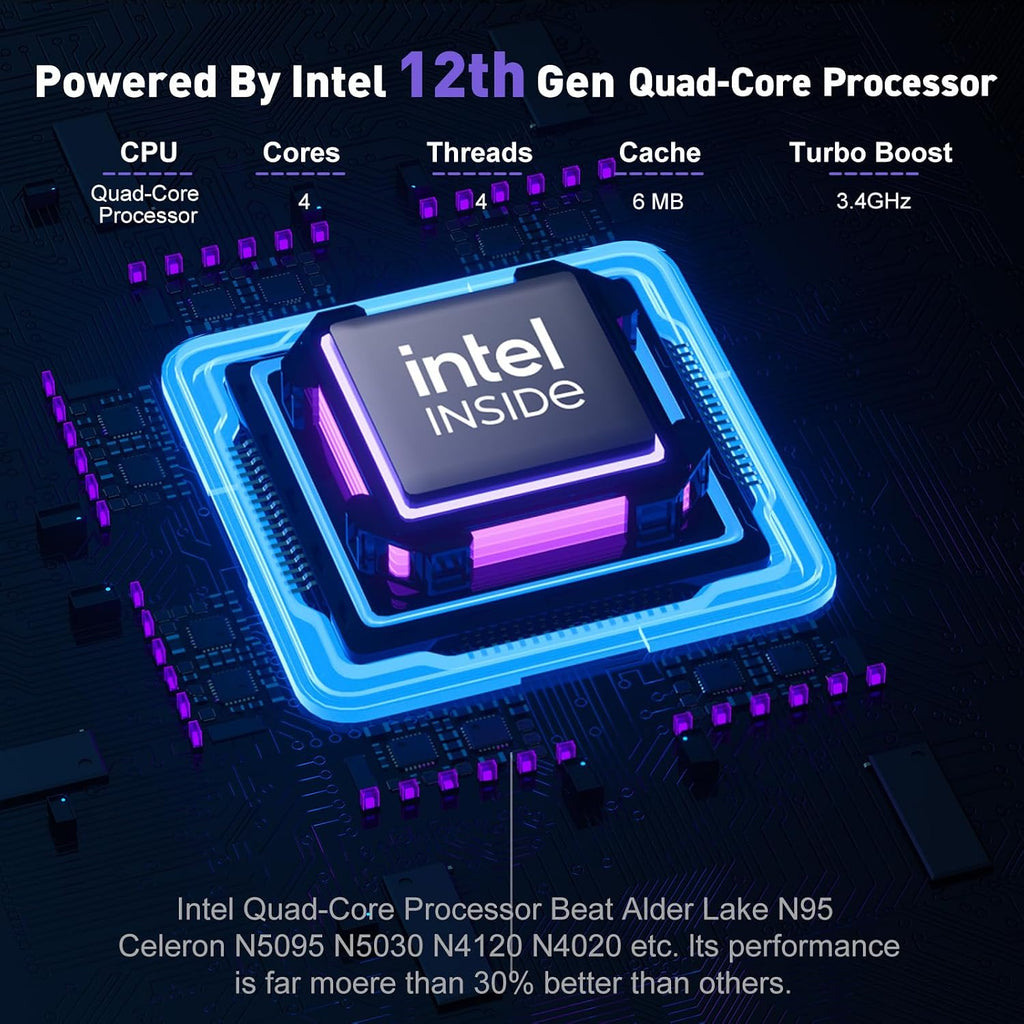 ACEMAGIC 2025 Laptop, Laptop Computer with Intel N95 Processor(Up to 3.4GHz), 16GB DDR4 512GB SSD Windows 11 Laptop, 15.6' IPS 1080P, USB3.2, Long Battery Life