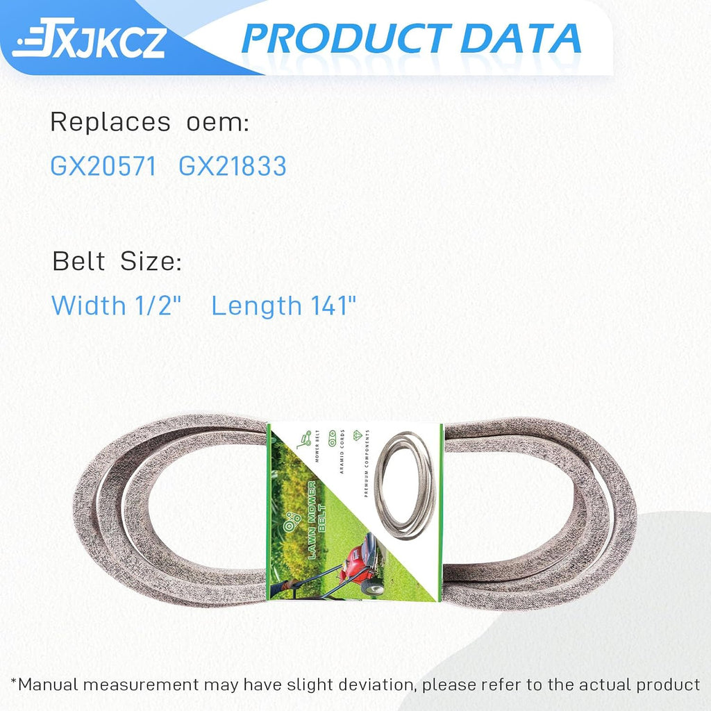 48 Inch Mower Deck Rebuild Kit Fits for John De ere D140 LA145 LA130 D160 D150 LA140 LA165 LA155 3 Spindles GY20454 GY21098 3 Blades GY20852 1 B ELT GX20571