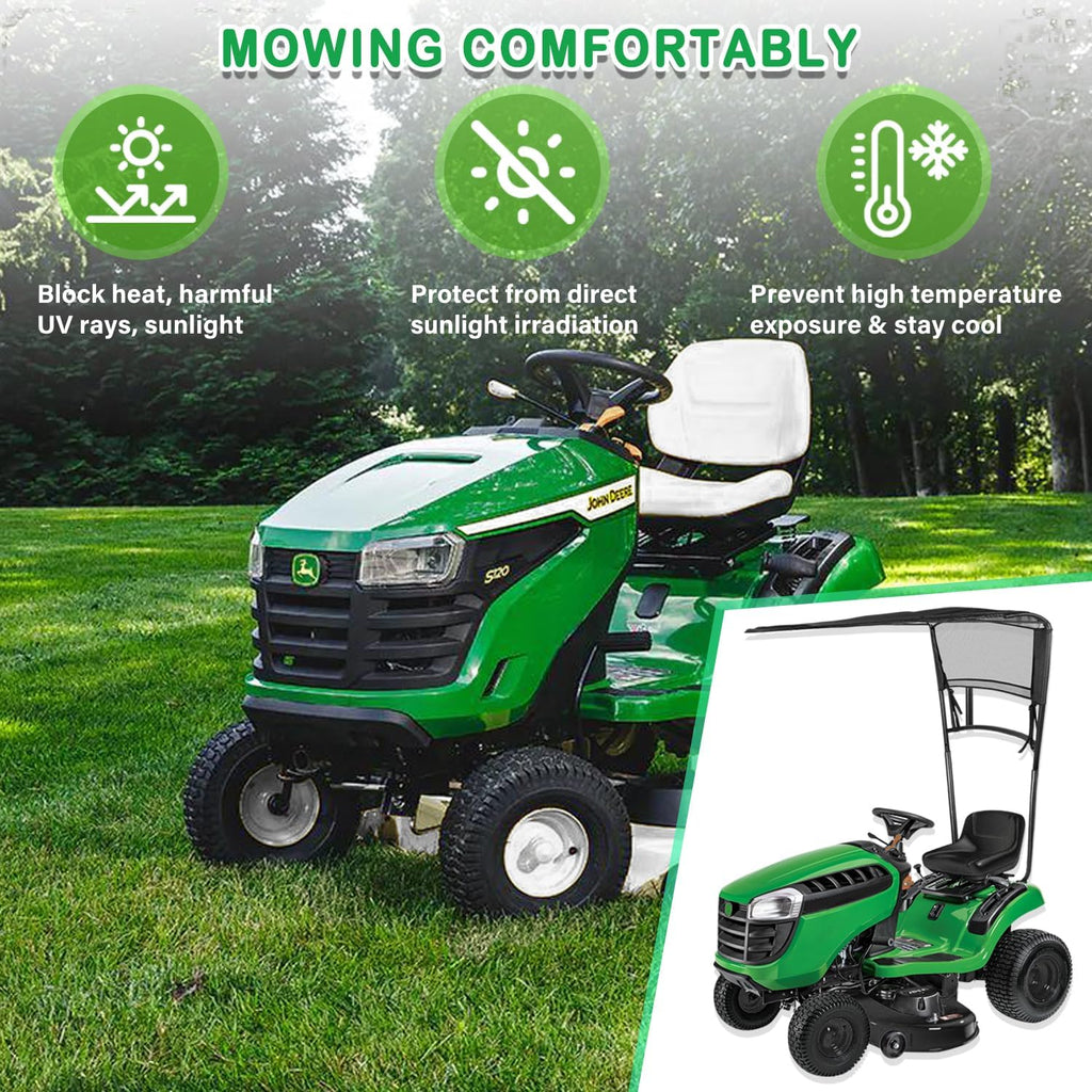 LP68122 LP51702 Riding Lawn Mower Sun Canopy Fits for John Deere 100/D100/E100/L100/LA100/S100/S200 Series Lawn Tractors