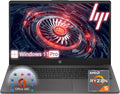 HP 255 G9 15.6' FHD Laptop, 6-Core AMD CPU (Beats i7-1165G7 in Multitasking), 16GB RAM, 256GB PCIe SSD, Windows 11 Pro with MS Office, for Business & Student