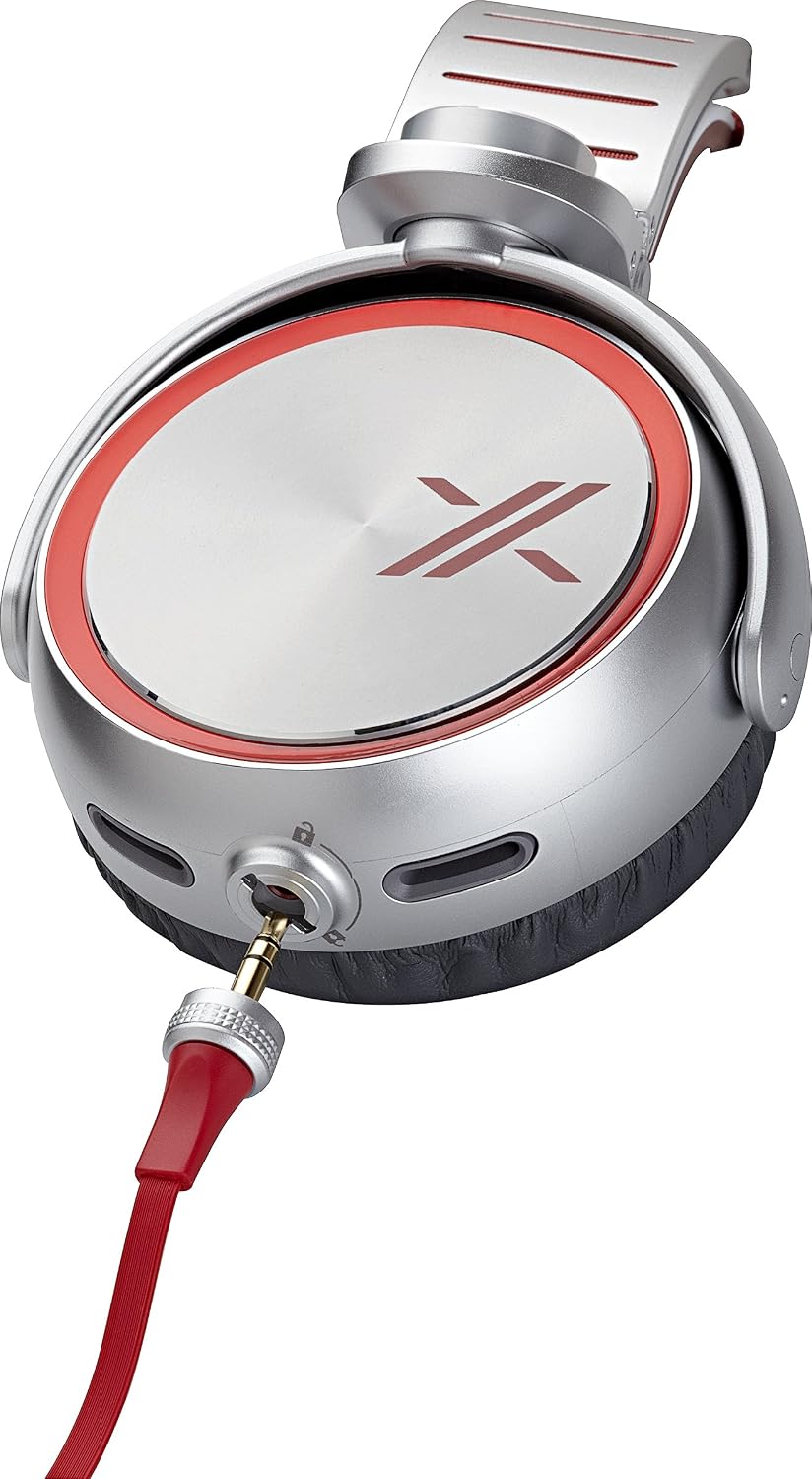 Sony MDRX10/RED Simon Cowell X Headphones with 50mm Diaphragms