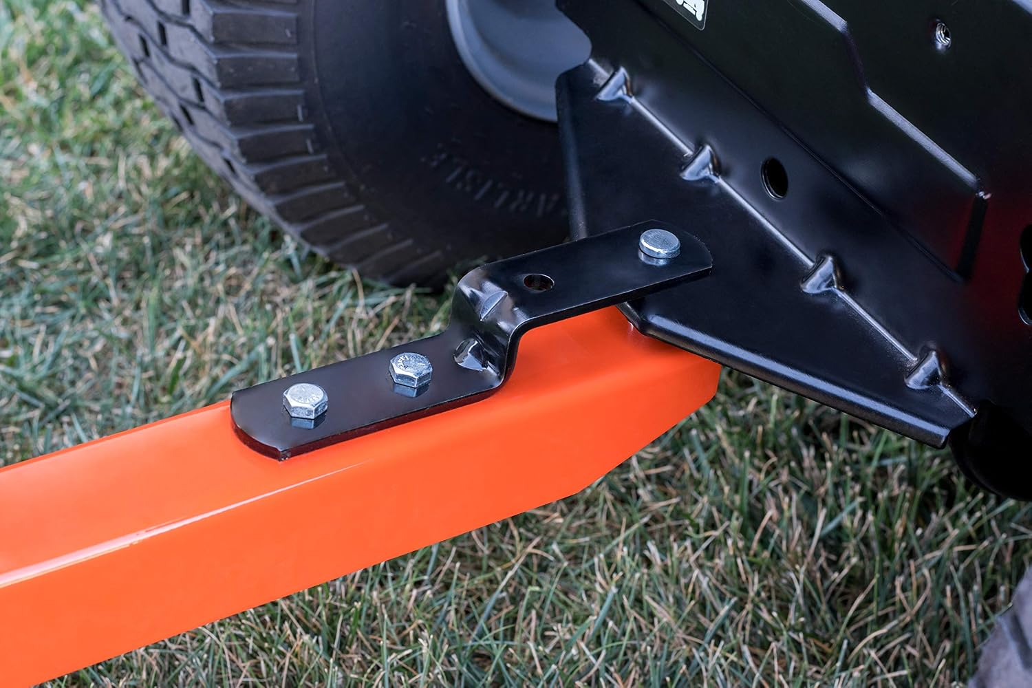 Agri-Fab 45-0553, 1,000-Pound Capacity Poly Swiveling Tow Behind Dump Cart, 18 Cubic Feet Capacity, 80 Degree swiveling, 52 Degree Dumping, 16-Inch x 6.5-Inch Pneumatic Turf Tread Tires