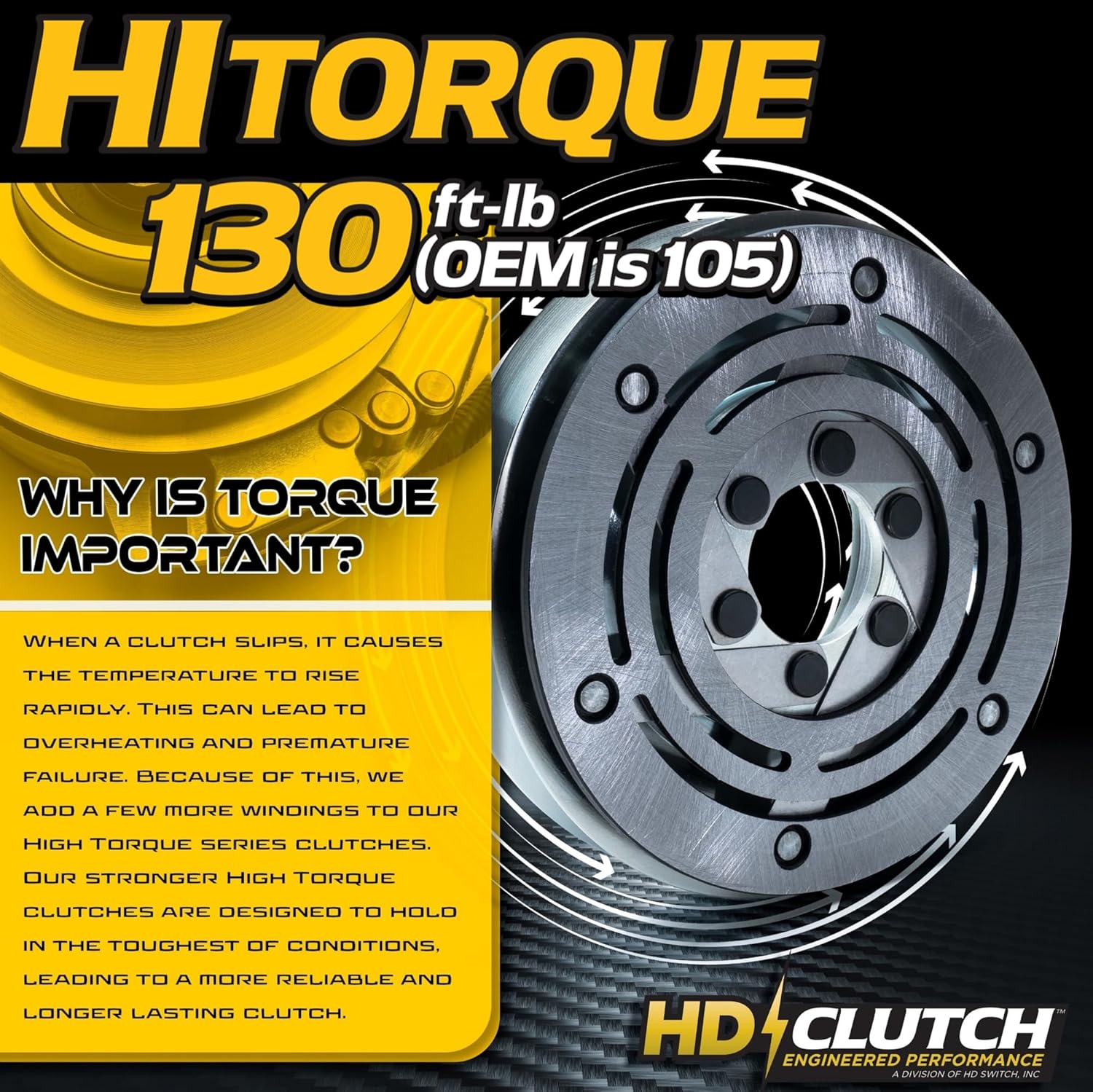 BIGBearing HiTorque 130 ftlbs (OEM 105) Solid Steel Billet Pulley 070-0050-00 5219-98 PTO Clutch Fits Bad Boy 2015-2016 Magnum MZ w/Upgraded Replaceable Bearings Lawn Mower Zero Turn OEM Upgrade