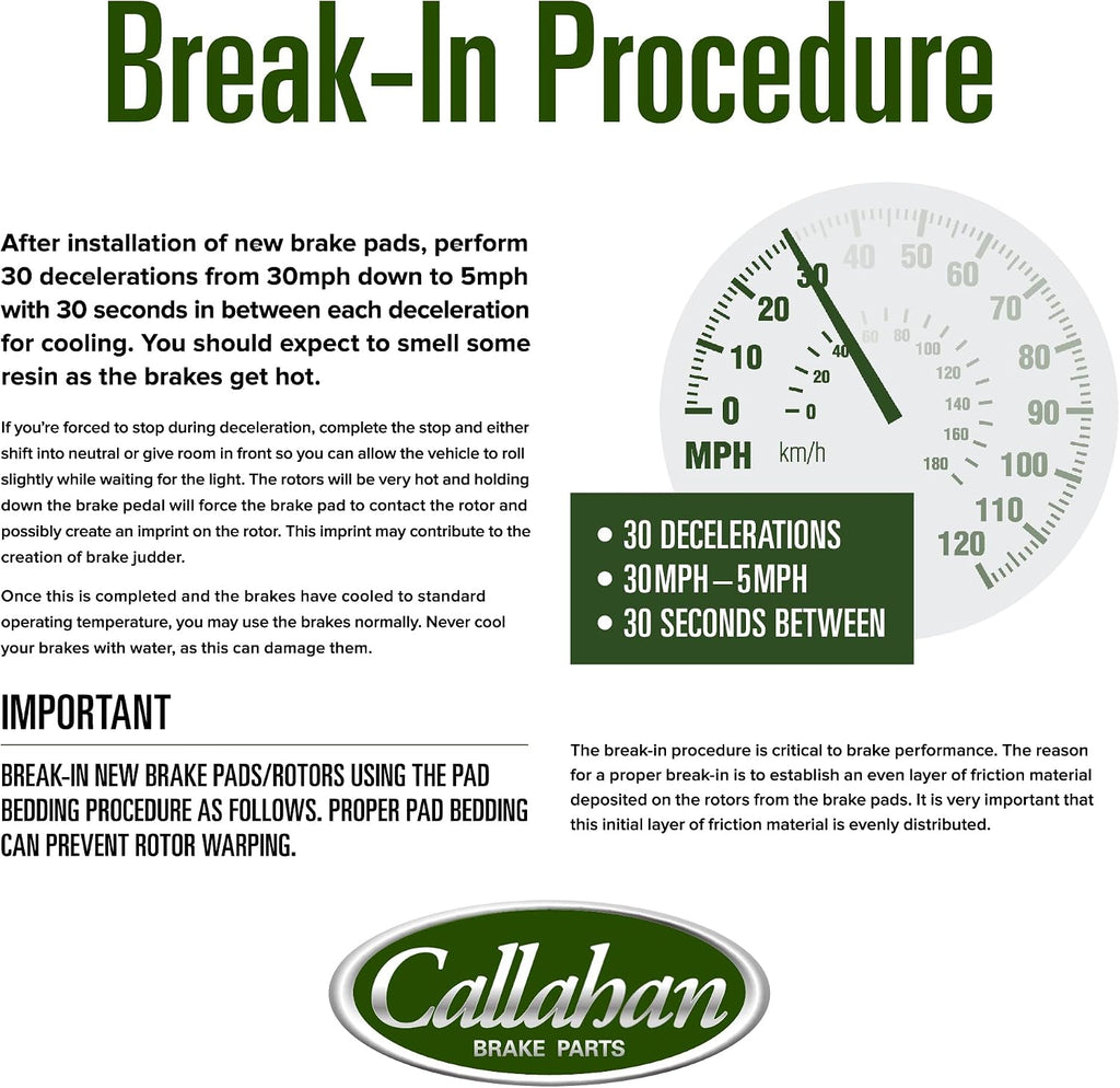 Callahan Brake Parts Front and Rear Brake Kit For Hyundai Venue 2020-2022, Kia Soul 2020-2023 [Model Specific] Replacement Drilled Slotted Brake Rotors with Ceramic Brake Pads