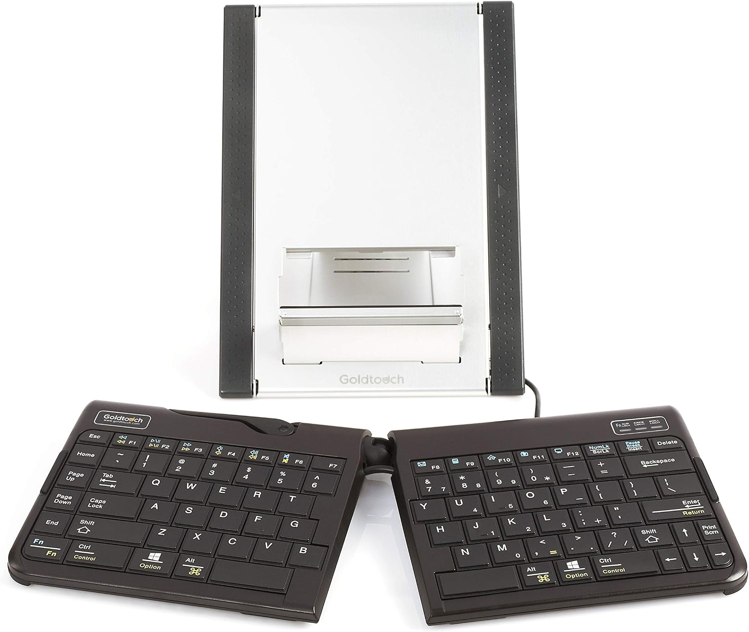 Goldtouch GTLS-0099 Go!2 Mobile Keyboard and Laptop Stand Bundle (USB)