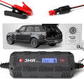 JMR Battery Charger for Land Rover Defender Discovery Range Rover All Models Trickle Charger Conditioner Maintainer (Add Lithium Mode)