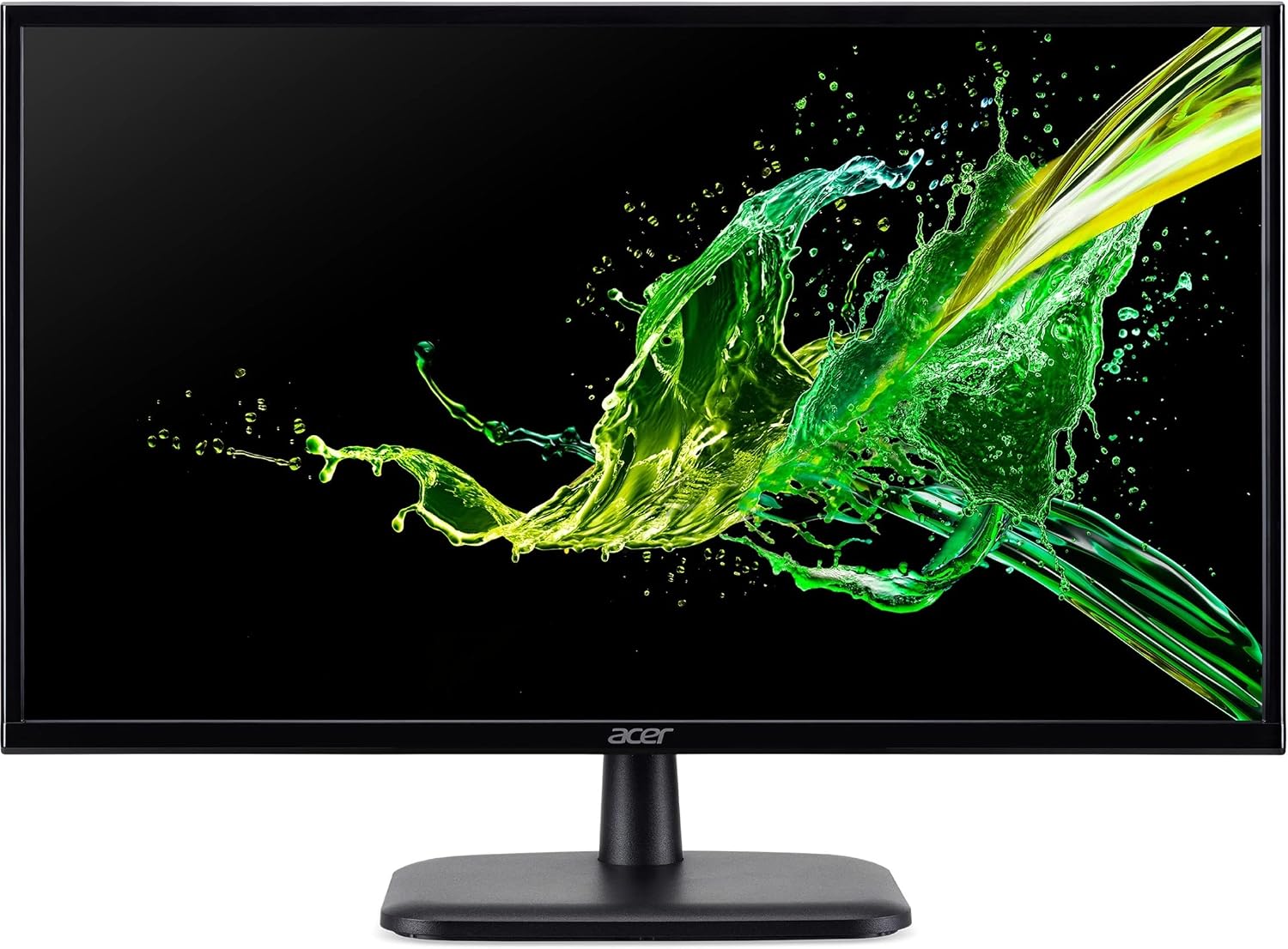 acer EK220Q Abi 21.5' Full HD (1920 x 1080) VA Monitor | 75Hz Refresh Rate | 5ms Response Time | 1 x HDMI & 1 x VGA Port (HDMI Cable Included)