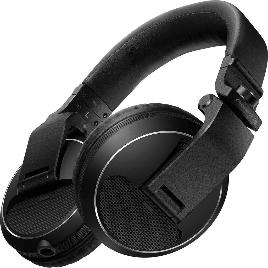 Pioneer DDJ-FLX10 4-Deck DJ Controller Bundle with Pioneer HDJ-X5-K Professional DJ Headphones and On-Stage LPT5000 Laptop Stand | Rekordbox + Serato DJ Pro | Complete Professional DJ Monitoring Setup