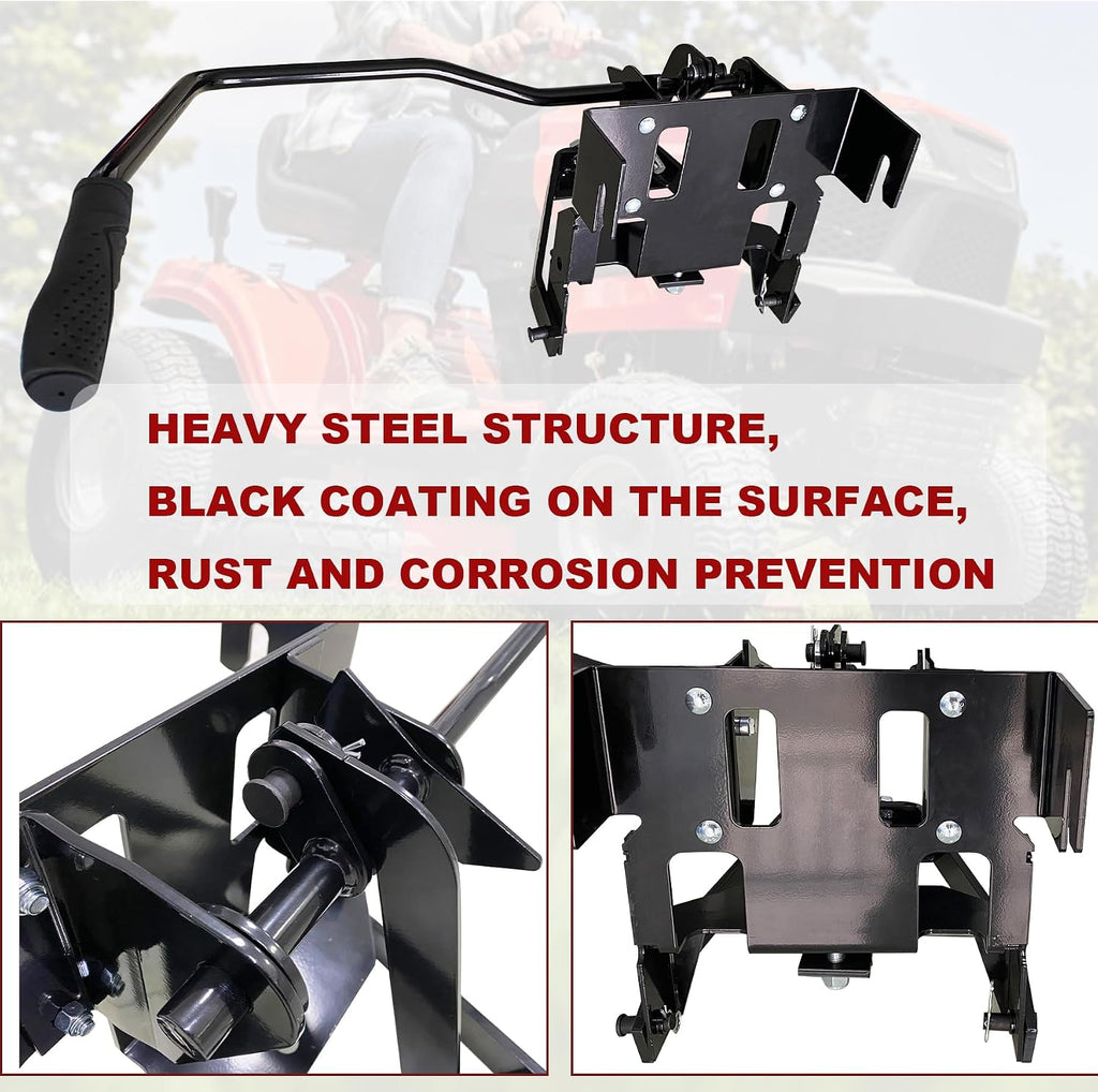Garden Tractor Sleeve Hitch Attachment Rear Mount Compatible with Craftsman T200 T300 Series/Cub Cadet Riding Lawn Mower Tractors with 23' Or Larger Rear Tires for Husqvarna 585607901