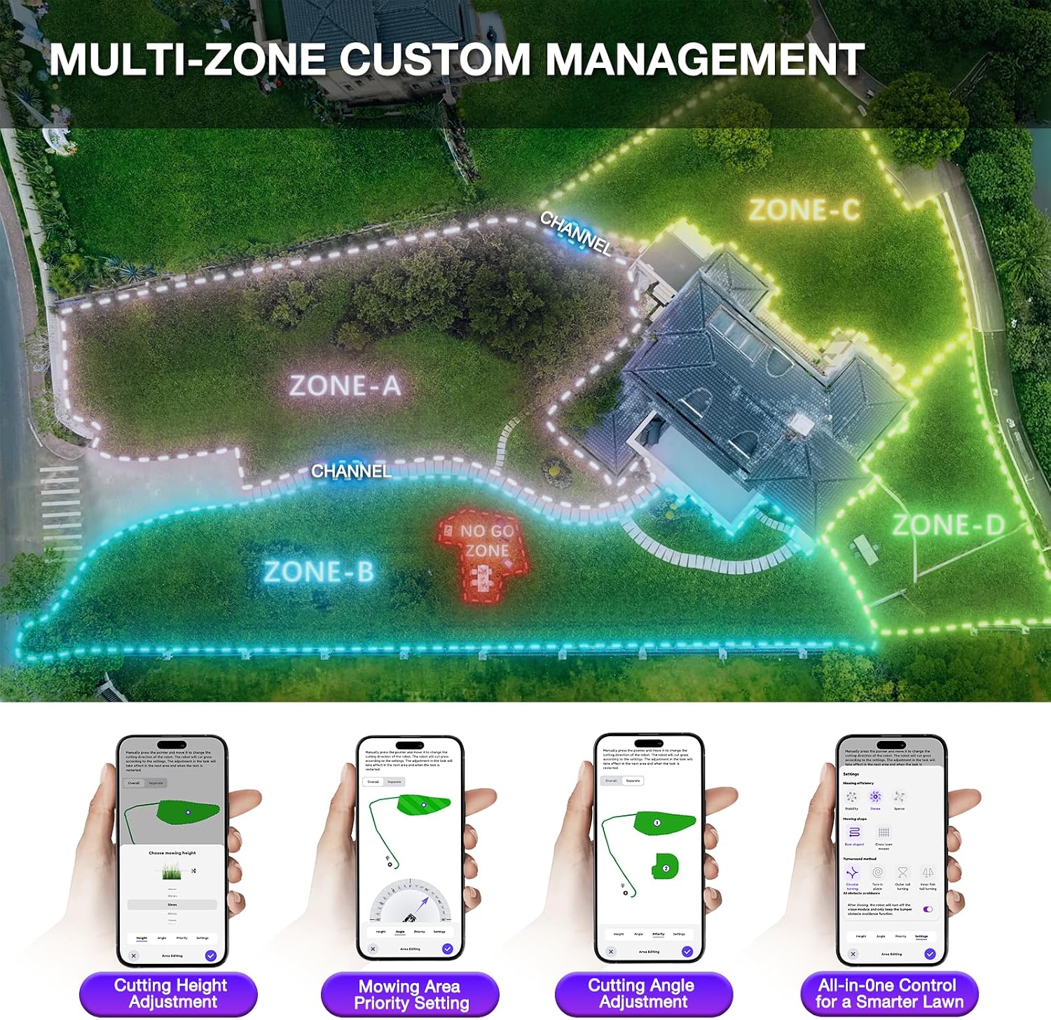 Robotic Lawn Mower Tron 15AH