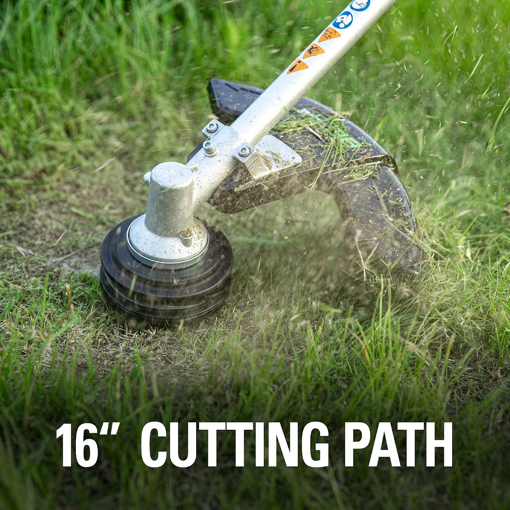 Greenworks Pro 80V 16 inch Cordless String Trimmer (Attachment Capable), 2Ah Battery and Charger Included GST80321