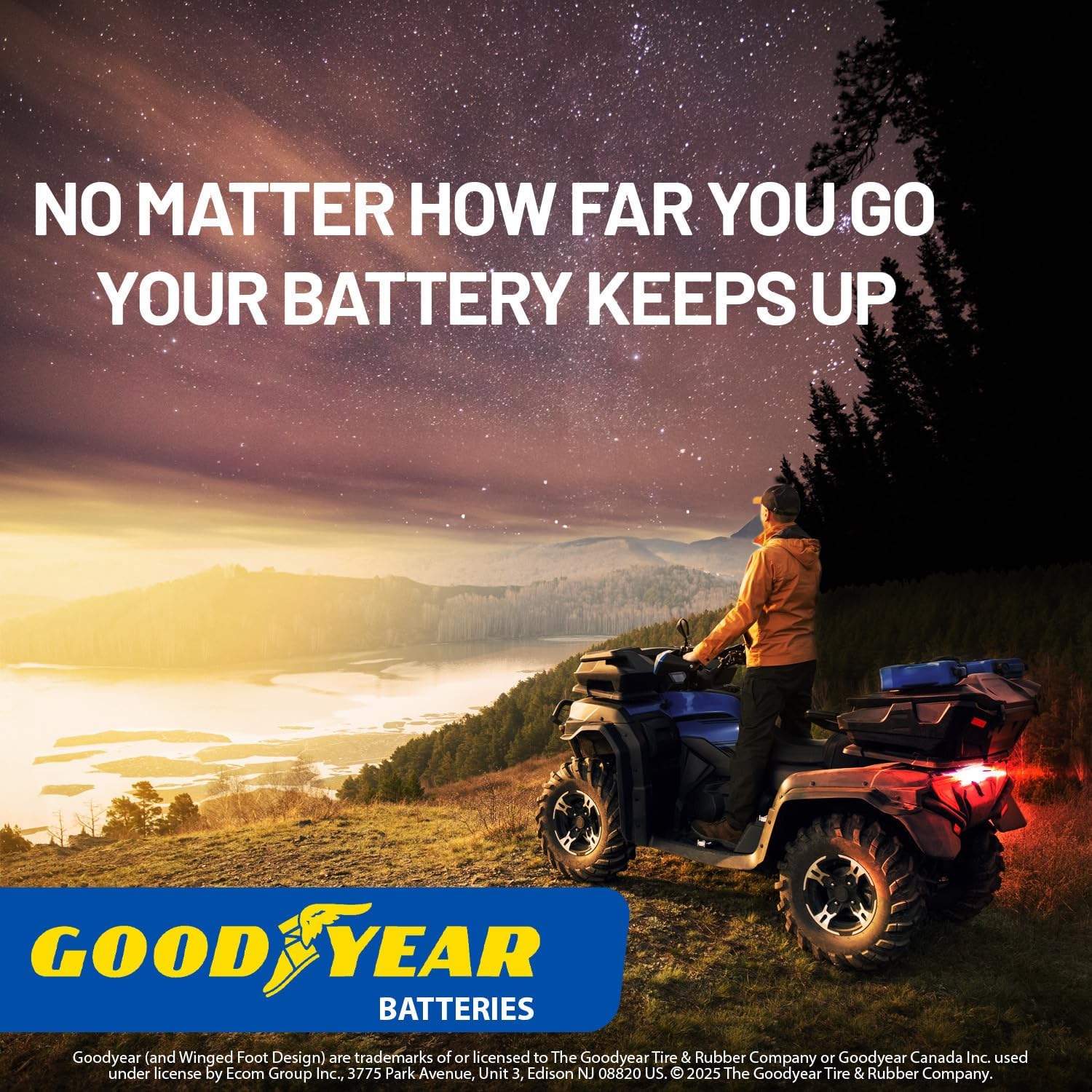 Goodyear GYTX30L - 12 Volt 32 AH, 400 CCA, Rechargeable High-Performance, Maintenance Free, SLA - AGM Battery for Motorcycle, ATV, UTV, Scooter, Snowmobile, Motorbike and more!