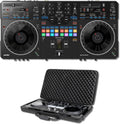 Pioneer DDJ-REV5 4-Deck DJ Controller with Headliner HL12010 Pro-Fit Case