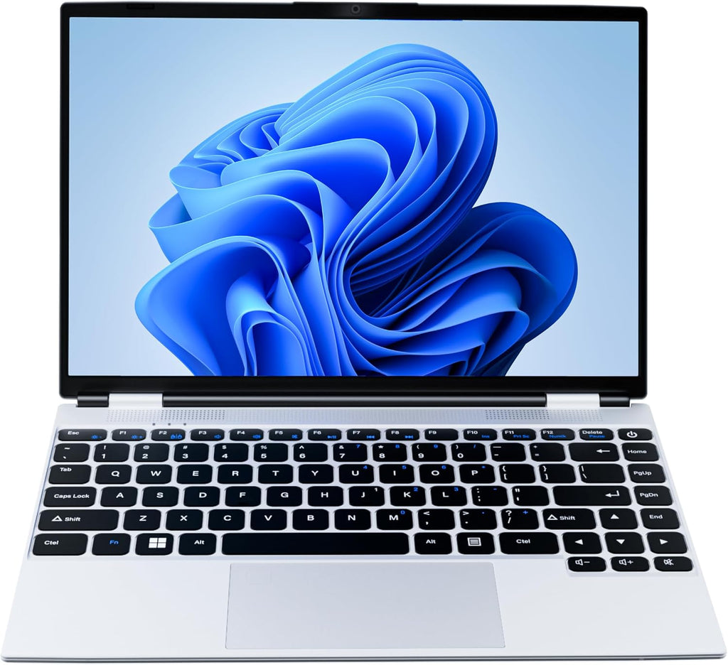 2026 Latest 14'' Laptop, Intel Core i3 Processor, 8GB RAM 256GB SSD (32GB+2TB Expandable), 1080p FHD IPS Display, Webcam, USB3.2 Gen1, WiFi5, Bluetooth5, Mini-HDMI, TF Card Slot, Win 11 Pro, Silver