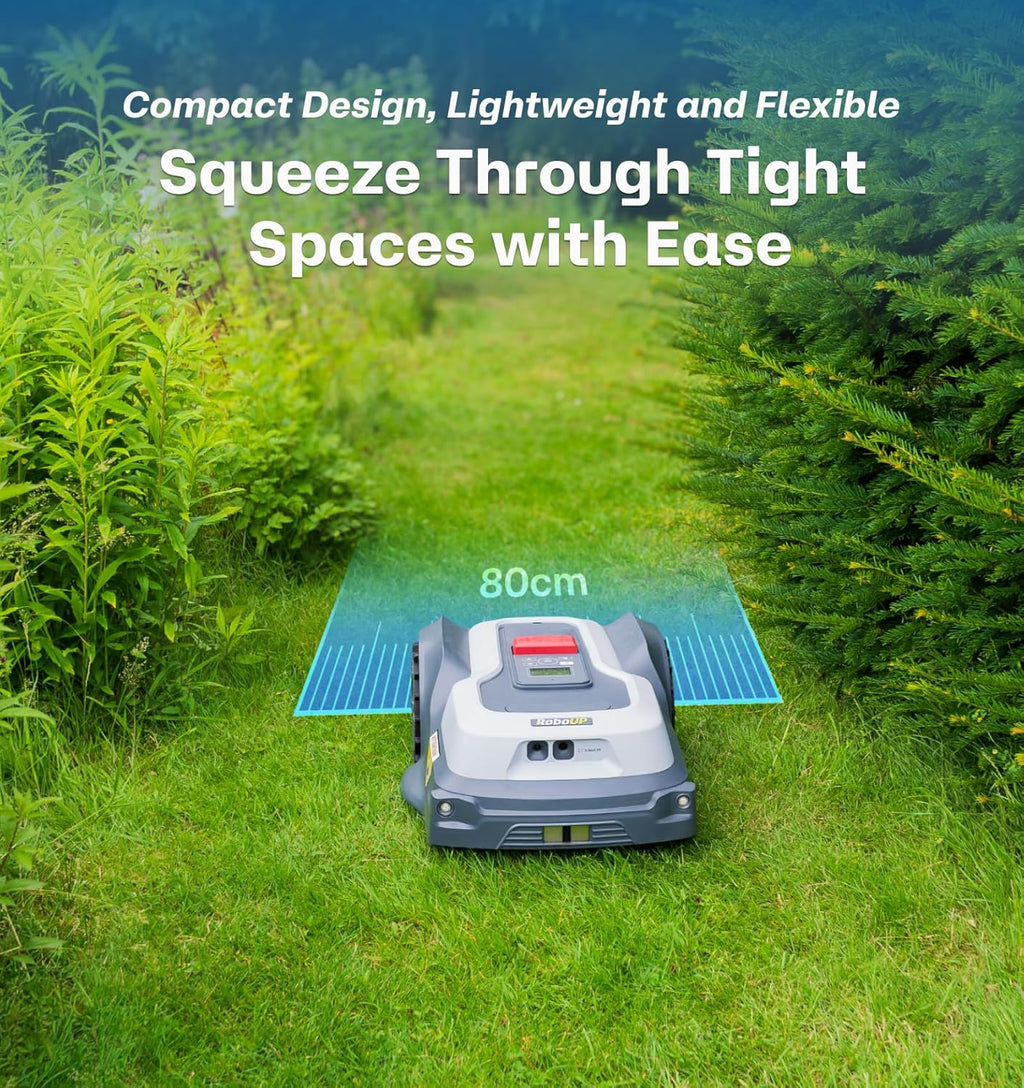 T1200Pro Robot Lawn Mower Wire Free, RTK+Vision Ride-on Edge Mapping Mowing for 0.37 Acre Yard, AI Obstacle Avoidance, APP Multi-Zone Management, Automatic Robotic Lawnmower Handle 24° Slope