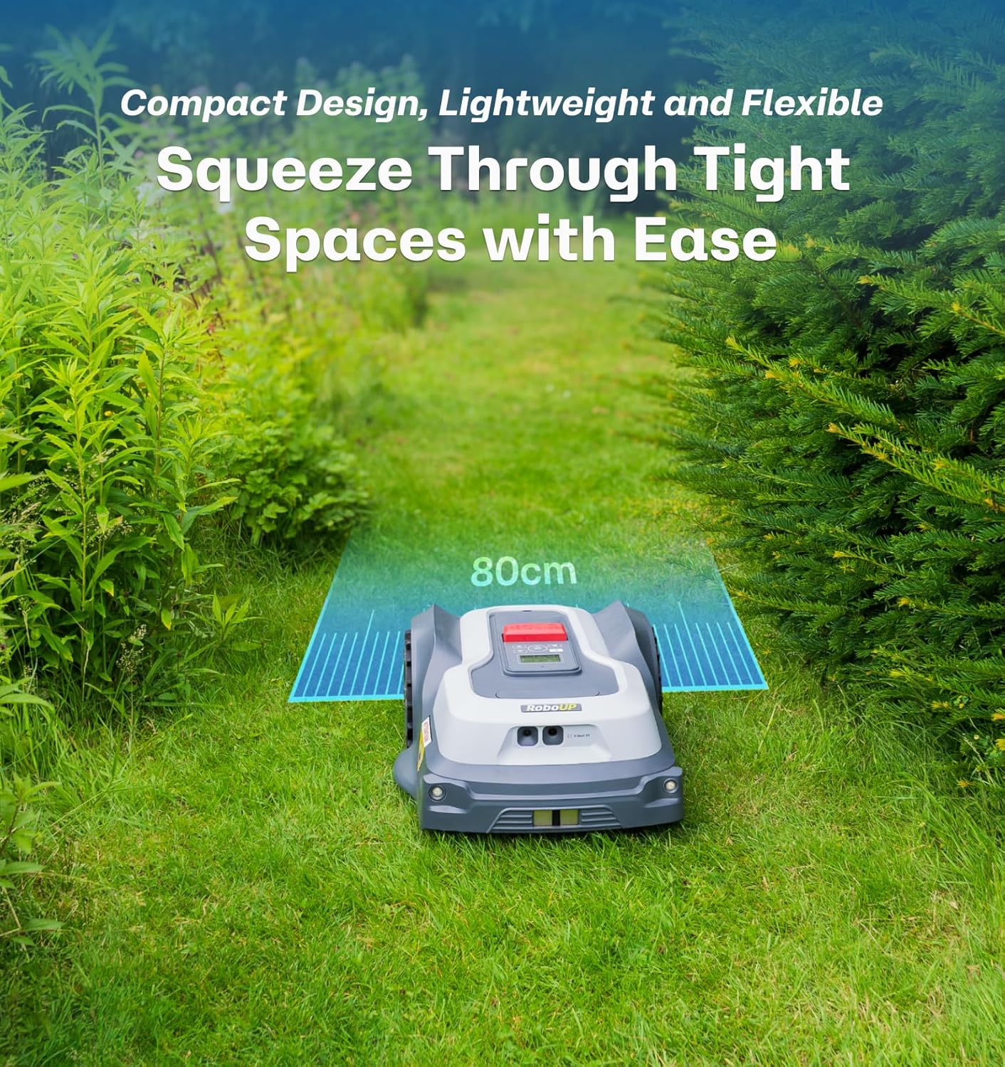 T1200Pro Robot Lawn Mower Wire Free, RTK+Vision Ride-on Edge Mapping Mowing for 0.37 Acre Yard, AI Obstacle Avoidance, APP Multi-Zone Management, Automatic Robotic Lawnmower Handle 24° Slope