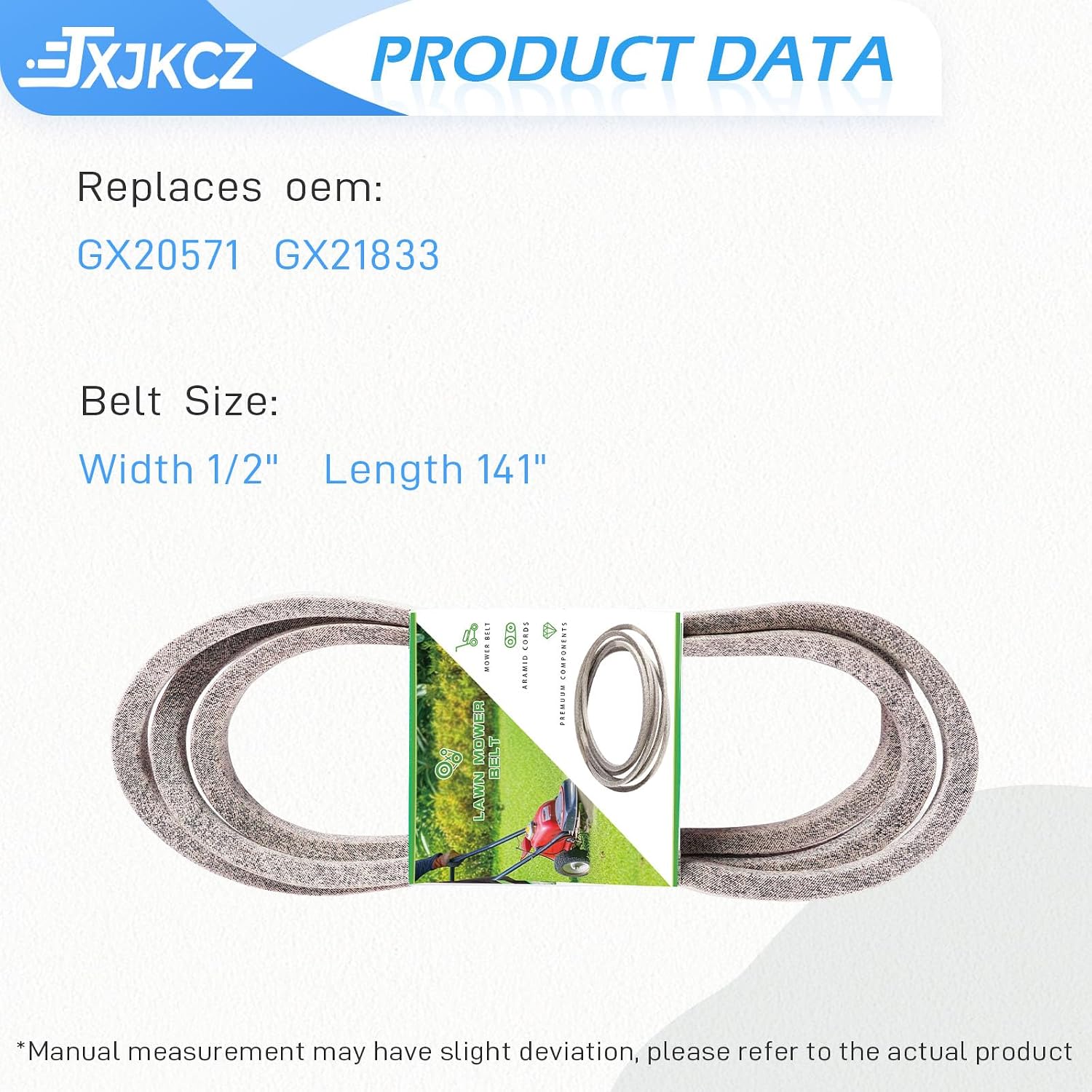 48 Inch Mower Deck Rebuild Kit Fits for John De ere E160 E140 E150 E170 X165 E100 3 Spindles GY20454 GY21098 3 Blades GY208522 2 Idler GY20067 GY22082 1 Belt GX20571