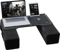 Couchmaster CYBOT, Premium Ergonomic Lap Desk for Notebooks, Sustainable Bamboo Construction, Kevlar Cushion Front, Ventilated Design, Fits Up to 17-Inch Laptops