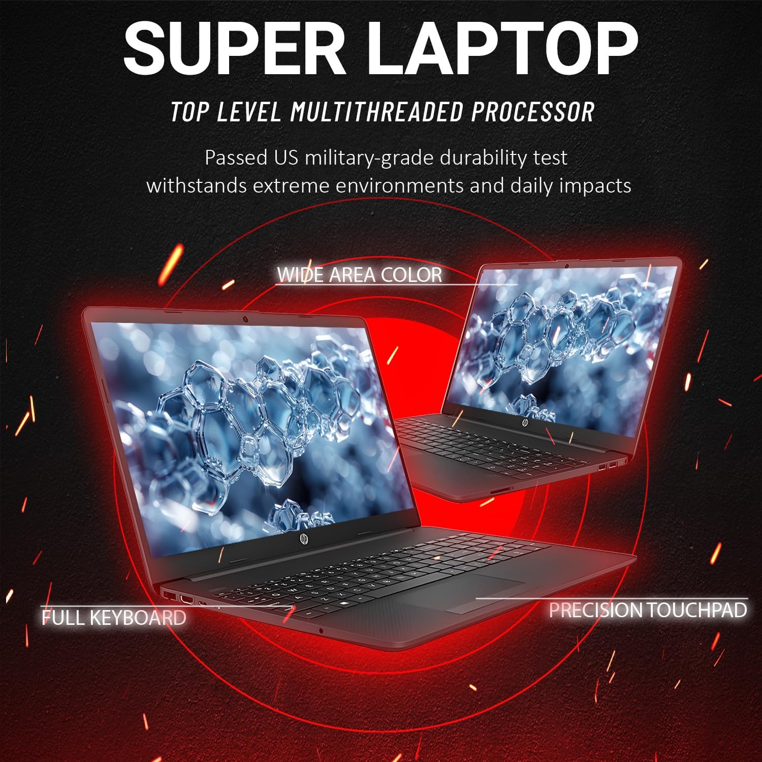 HP New 15.6' Business Laptop(2025/2026 Edition), AMD Ryzen 5 7000-Series(Outperforms i7-1165G7), 16GB RAM, 1TB SSD, Ultra Quiet Design, Long Battery Life, Windows 11 Pro with Microsoft Office, WOWPC
