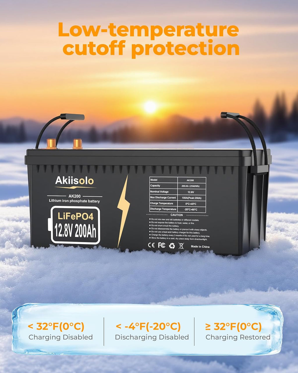 12V 200Ah Lithium Battery LiFePO4 Deep Cycle Battery, Up to 8000+ Cycles Rechargeable Batteries With Built-in 200A BMS, 12 Volt Lithium Batteries for RV, Trolling Motors, Solar System and More