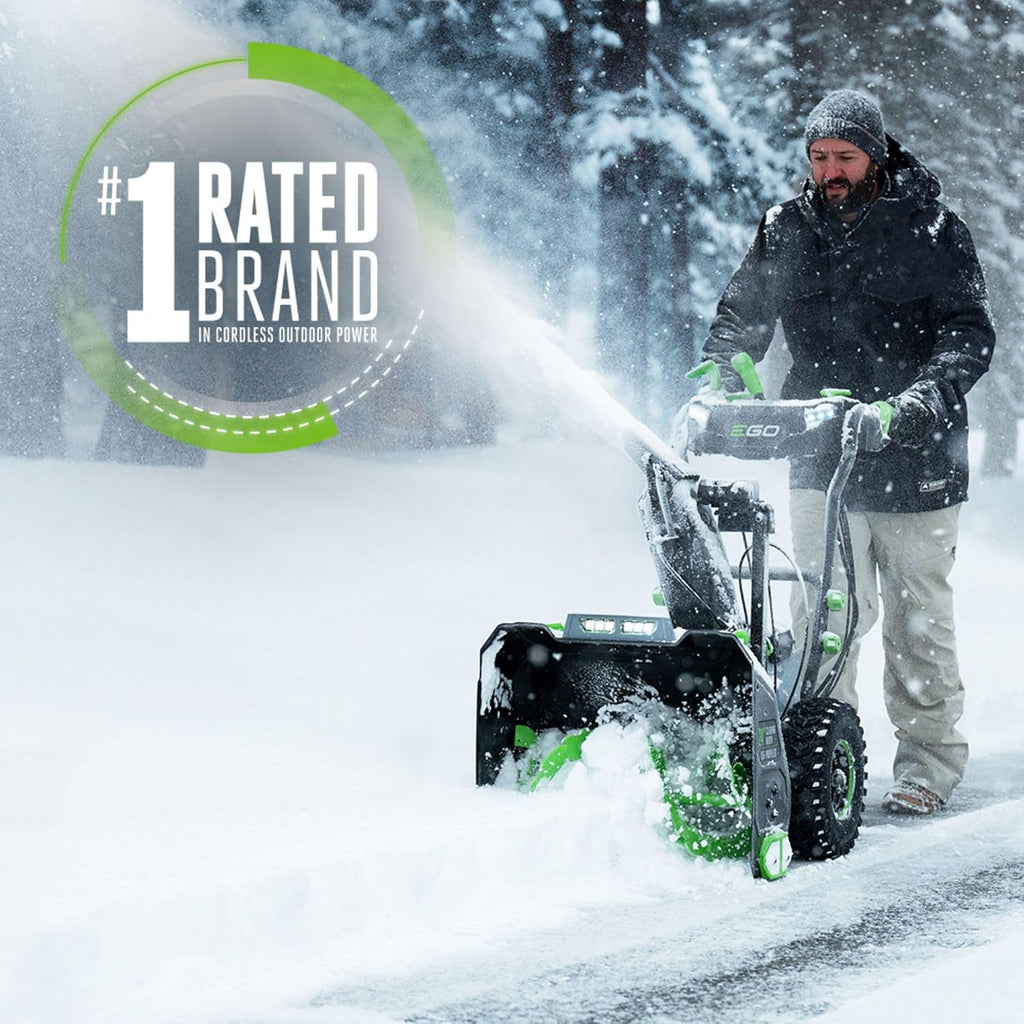 EGO POWER+ 24' Electric Snow Blower, Self-Propelled 2-Stage, Battery and Charger Not Included - SNT2400