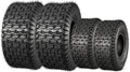 MaxAuto 15x6.00-6 & 20x10.00-8 Lawn Mower Front & Rear Tire Set, 4Ply Tubeless Tire 15x6-6nhs & 20x10x8nhs Truf Tires for Golf Cart, Lawn & Garden Tractor, 4 Pack in 2 Packages