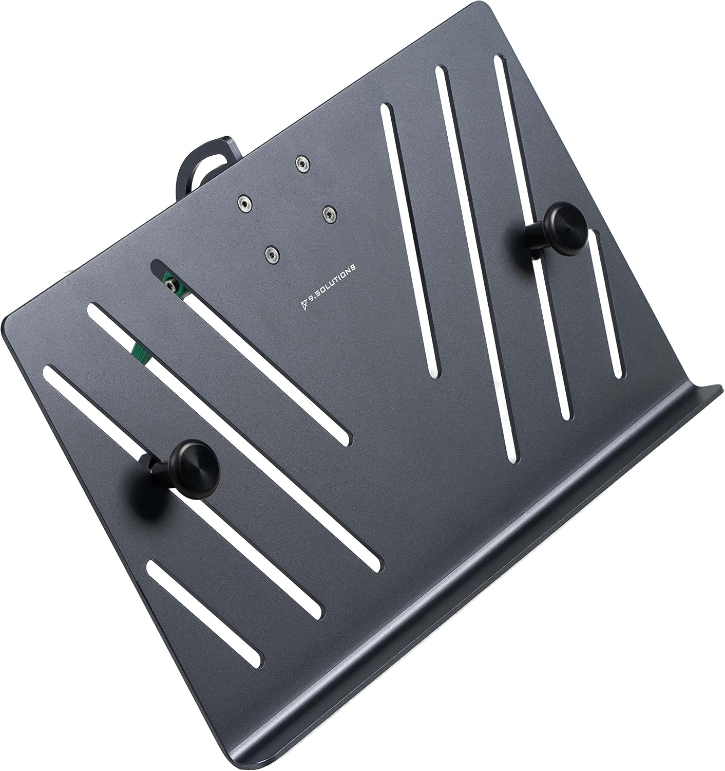 9.Solutions Laptop Holder, 9.VB5118, Desktop Aluminum Stand for MacBook Adjustable,Multi-Angle Stand Phone Stand Portable Laptop Riser Notebook Holder Stand