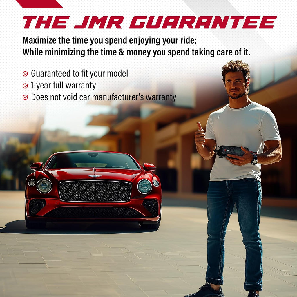 JMR Battery Charger for Bentley Continental GT Bentayga Flying Spur Mulsanne Trickle Charger Conditioner Maintainer (Magnetic Port, No Lithium Mode)